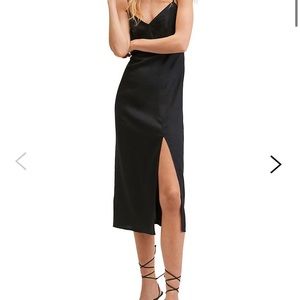 SOLD ✨ Mango | MNG Rose Silk Dress